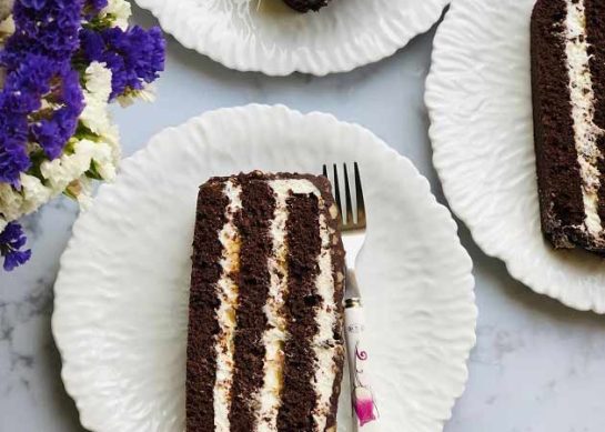 طرز تهیه شیرینی خامه ای در تابه (بدون فر) ساده و راحت