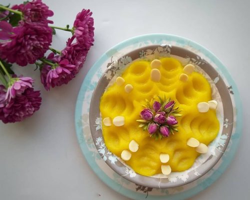 طرز تهیه حلوا کاسه شیرازی