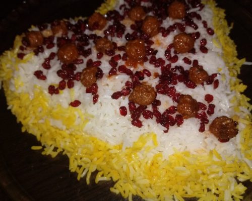طرز تهیه زرشک پلو با گوشت قلقلی