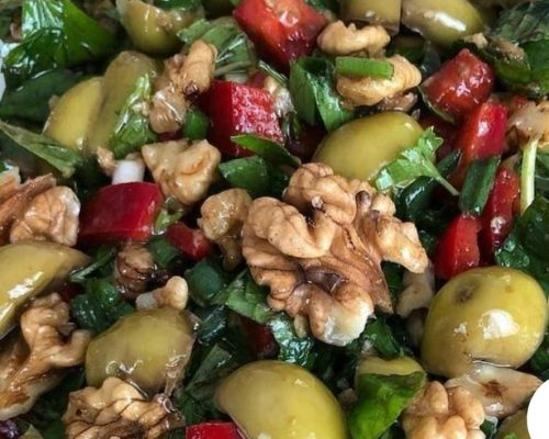 طرز تهیه سالاد زیتون