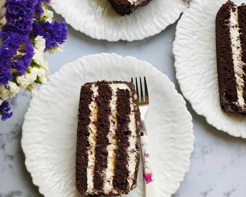 طرز تهیه شیرینی خامه ای در تابه