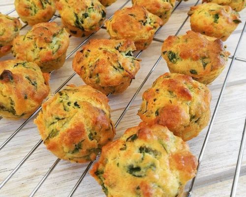 طرز تهیه مافین اسفناج