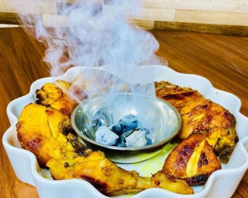 طرز تهیه مرغ زغالی
