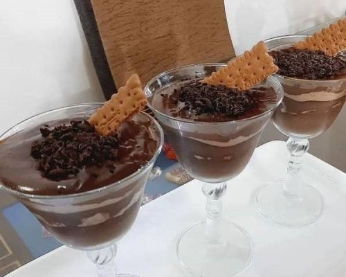 طرز تهیه پودینگ قهوه