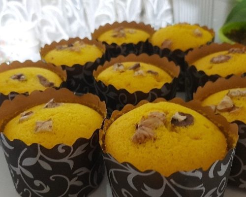 طرز تهیه کاپ کیک زعفرانی