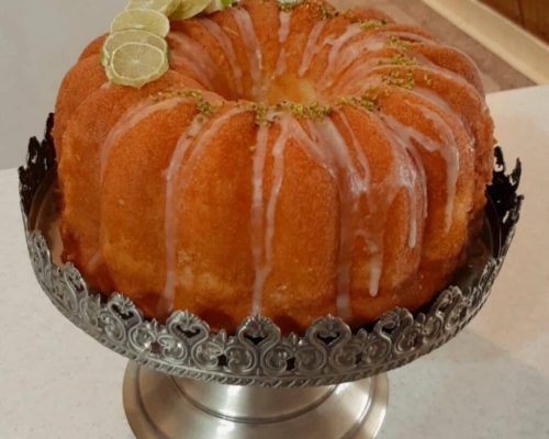 طرز تهیه کیک لیمو ترش با شیر در فر و قابلمه، ساده و خوشمزه